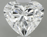 0.60 carat Heart diamond F SI1 