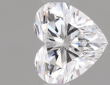 0.53 carat Heart diamond F VVS1 