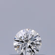 0.23 carat Round diamond G IF Excellent