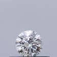 0.22 carat Round diamond H VVS2 Excellent