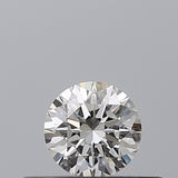 0.19 carat Round diamond F  VVS2 Excellent
