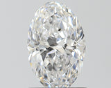 0.90 carat Oval diamond D  SI2 Very good