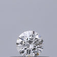 0.18 carat Round diamond E VVS1 Excellent