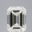 0.90 carat Emerald diamond F VVS2 VeryGood
