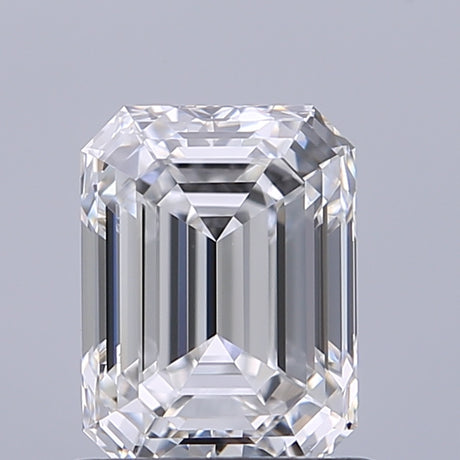 1.01 carat Emerald diamond D VVS2 