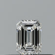 0.23 carat Emerald diamond E VVS1 