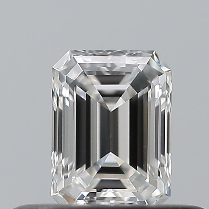 0.32 carat Emerald diamond F  VVS2