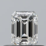 0.32 carat Emerald diamond F  VVS2