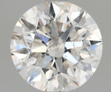 1.61 carat Round diamond H I1 Excellent