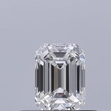 0.41 carat Emerald diamond D VS2 