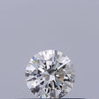 0.26 carat Round diamond F VVS2 Excellent