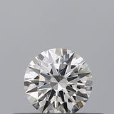 0.23 carat Round diamond F VVS1 Excellent