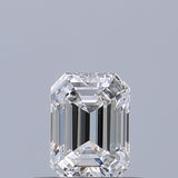 0.37 carat Emerald diamond E VVS1 