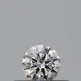 0.18 carat Round diamond G  SI1 Excellent