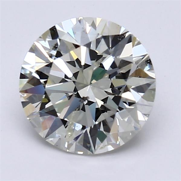 1.61 carat Round diamond K  I1 Excellent