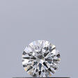 0.21 carat Round diamond E VVS1 Excellent