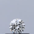 0.18 carat Round diamond F VVS1 Excellent