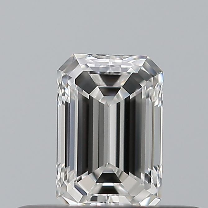 0.26 carat Emerald diamond E VVS1 