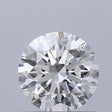 0.70 carat Round diamond E IF Excellent