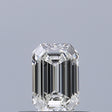 0.32 carat Emerald diamond G IF 
