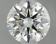 0.52 carat Round diamond J IF Excellent