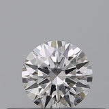 0.19 carat Round diamond D  VVS2 Excellent