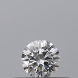 0.21 carat Round diamond E VS1 Excellent