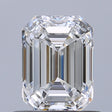 0.71 carat Emerald diamond E SI1 