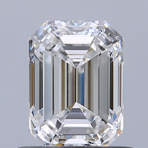 0.71 carat Emerald diamond E SI1 