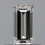 0.45 carat Baguette diamond I  VVS2