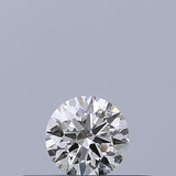 0.19 carat Round diamond F IF Excellent