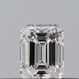 0.23 carat Emerald diamond D  VVS2