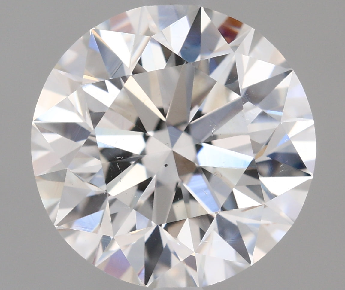 2.01 carat Round diamond H SI1 Excellent