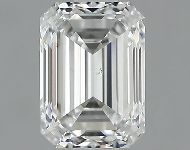 1.00 carat Emerald diamond E VS2 