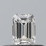 0.23 carat Emerald diamond F  VVS2