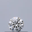 0.19 carat Round diamond F VVS2 Excellent