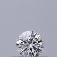 0.18 carat Round diamond E VS2 Excellent