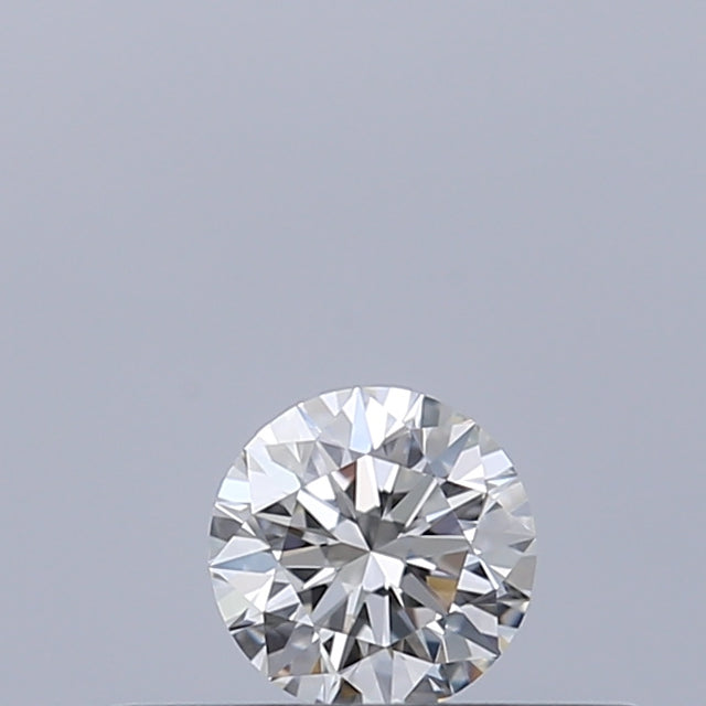 0.18 carat Round diamond E VVS2 Excellent