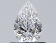 0.41 carat Pear diamond D IF 