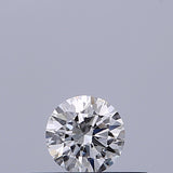 0.19 carat Round diamond G IF Excellent