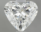 0.71 carat Heart diamond G SI1 