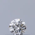 0.21 carat Round diamond D IF Excellent