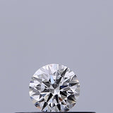 0.18 carat Round diamond E VVS2 Excellent