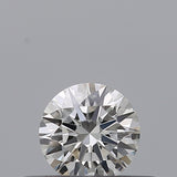 0.25 carat Round diamond F  IF Excellent