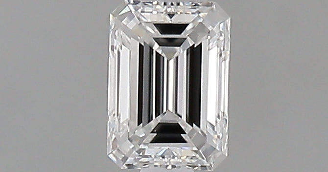 0.27 carat Emerald diamond E  VVS1