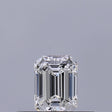 0.24 carat Emerald diamond E VVS2 