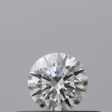 0.26 carat Round diamond E VVS1 Excellent