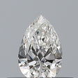 0.23 carat Pear diamond F  VVS2 