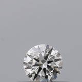 0.18 carat Round diamond F  IF Excellent
