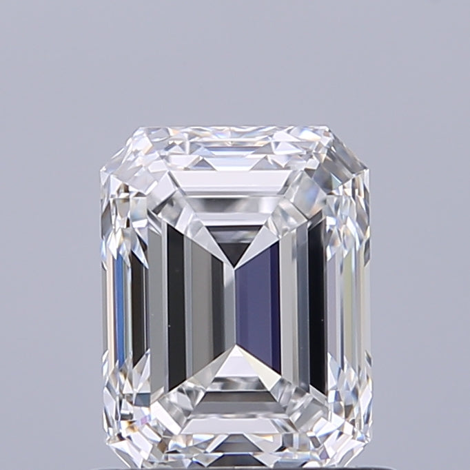 0.90 carat Emerald diamond E VVS2 